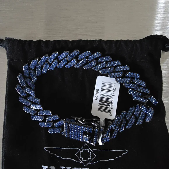 NWT Invicta Navy Chain Bracelet - Picture 4 of 4